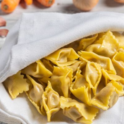 agnolotti tovagliolo