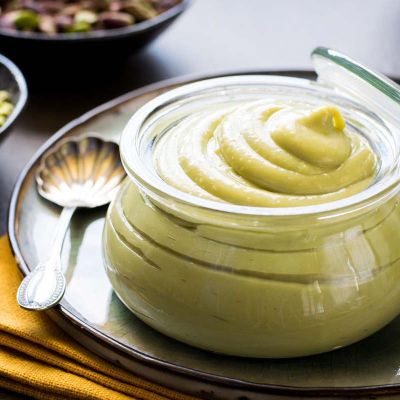 crema pasticcera al pistacchio