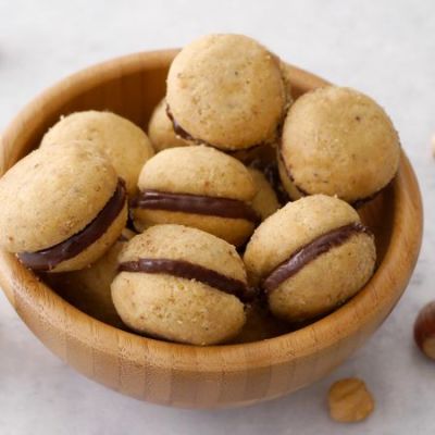 baci di dama alle nocciole bimby
