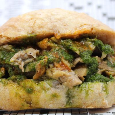 panino al lampredotto vegano