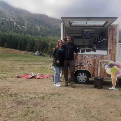 In Val d'Aosta il primo gelato su... quattro ruote!